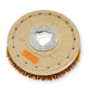 20" MAL-GRIT XTRA GRIT (46) scrubbing brush assembly fits GENERAL (FLOORCRAFT) model S-22
