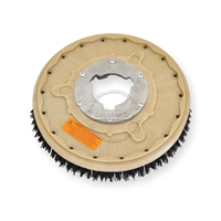 13" MAL-GRIT (80) scrubbing and stripping brush assembly fits WHITE / PULLMAN-HOLT model M-15-1/2