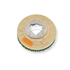 11" MAL-GRIT SCRUB GRIT (120) scrubbing brush assembly fits GENERAL (FLOORCRAFT) model KR-13