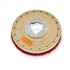 16" MAL-GRIT LITE GRIT (500) scrubbing brush assembly fits GENERAL (FLOORCRAFT) model K-18