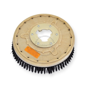 14" Poly scrubbing brush assembly fits HILD model UC-16