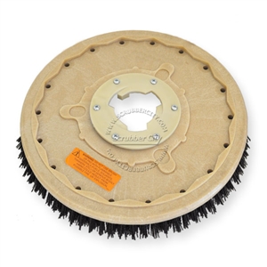 18" MAL-GRIT (80) scrubbing and stripping brush assembly fits HILD model 20-PRO II