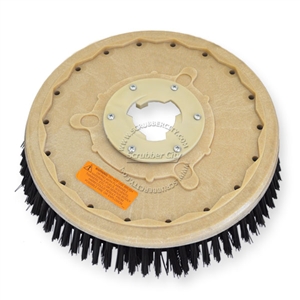 18" Poly scrubbing brush assembly fits NILFISK-ADVANCE model Convertamatic 20E & B