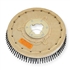 18" Steel wire scrubbing brush assembly fits NILFISK-ADVANCE model Convertamatic 20E & B