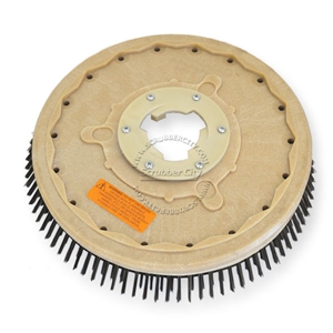 18" Steel wire scrubbing brush assembly fits NILFISK-ADVANCE model Whirlamatic-200E