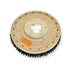 15" MAL-GRIT (80) scrubbing and stripping brush assembly fits HOOVER model F7089