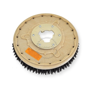 14" MAL-GRIT (80) scrubbing and stripping brush assembly fits NILFISK-ADVANCE model Galaxie G1600