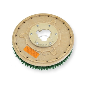 15" MAL-GRIT SCRUB GRIT (120) scrubbing brush assembly fits NILFISK-ADVANCE model Convertamatic 17B