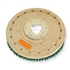 18" MAL-GRIT SCRUB GRIT (120) scrubbing brush assembly fits NILFISK-ADVANCE model Whirlamatic-205E