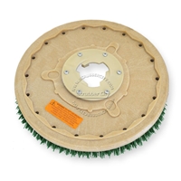 18" MAL-GRIT SCRUB GRIT (120) scrubbing brush assembly fits HILLYARD model Standard Single 20