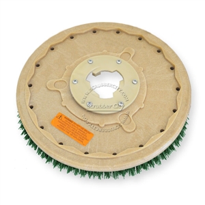 18" MAL-GRIT SCRUB GRIT (120) scrubbing brush assembly fits NILFISK-ADVANCE model MP-20 HS