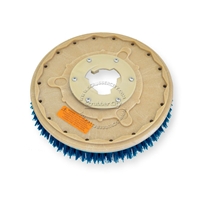 16" CLEAN GRIT (180) scrubbing brush assembly fits HILLYARD model Standard Single 18