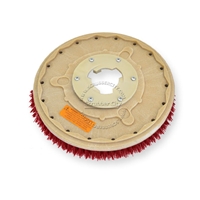 15" MAL-GRIT LITE GRIT (500) scrubbing brush assembly fits NILFISK-ADVANCE model Convertamatic 17B