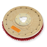 18" MAL-GRIT LITE GRIT (500) scrubbing brush assembly fits HILLYARD model Standard Single 20