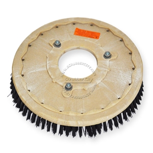 18" Poly scrubbing brush assembly fits KENT model KA-38, KA-381EB, 38ERB2 