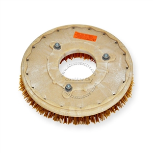 16" MAL-GRIT XTRA GRIT (46) scrubbing brush assembly fits KENT model Durascrub Rider 34R )