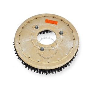 16" MAL-GRIT (80) scrubbing and stripping brush assembly fits KENT model KA-34BR2 Rider 