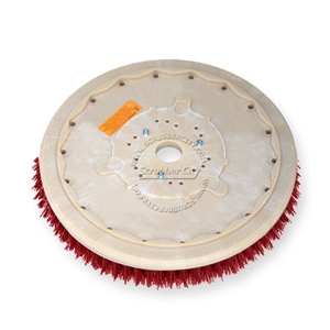 19" MAL-GRIT LITE GRIT (500) scrubbing brush assembly fits POWERBOSS model SB/40 