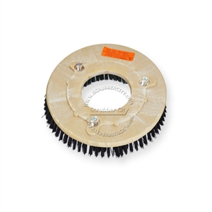 11" Poly scrubbing brush assembly fits VIPER model 24" Twin Disc Fang