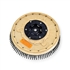 16" Steel wire scrubbing brush assembly fits MINUTEMAN (Hako / Multi-Clean) model Hako Matic B-43