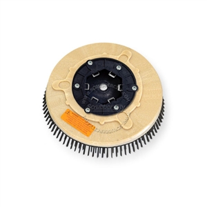 12" Steel wire scrubbing brush assembly fits MINUTEMAN (Hako / Multi-Clean) model Hako Matic 24-B 