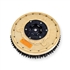 16" MAL-GRIT (80) scrubbing and stripping brush assembly fits MINUTEMAN (Hako / Multi-Clean) model Hako Matic B-43