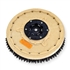 19" MAL-GRIT (80) scrubbing and stripping brush assembly fits MINUTEMAN (Hako / Multi-Clean) model MC-20001QP 
