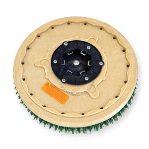 19" MAL-GRIT SCRUB GRIT (120) scrubbing brush assembly fits MINUTEMAN (Hako / Multi-Clean) model Hako Matic B-53