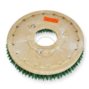 19" MAL-GRIT SCRUB GRIT (120) scrubbing brush assembly fits NILFISK-ADVANCE model Convertamatic 3800 