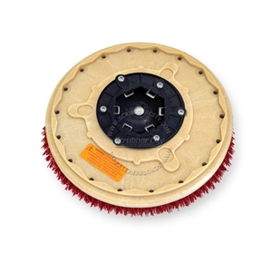 16" MAL-GRIT LITE GRIT (500) scrubbing brush assembly fits MINUTEMAN (Hako / Multi-Clean) model Hako Matic B-43