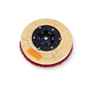 12" MAL-GRIT LITE GRIT (500) scrubbing brush assembly fits MINUTEMAN (Hako / Multi-Clean) model Hako Matic 24-B 