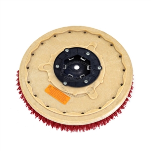 19" MAL-GRIT LITE GRIT (500) scrubbing brush assembly fits MINUTEMAN (Hako / Multi-Clean) model HAKO 200, 205, 200X