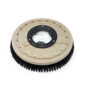 16" Poly scrubbing brush assembly fits MINUTEMAN (Hako / Multi-Clean) model E-17, E17