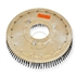 19" Steel wire scrubbing brush assembly fits NOBLES model 5300 T 11" bolt circle and no riser