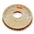 19" MAL-GRIT XTRA GRIT (46) scrubbing brush assembly fits Tennant model 5280, 5300T 11" bolt circle and no riser