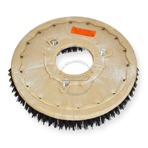 19" MAL-GRIT (80) scrubbing and stripping brush assembly fits NOBLES model 5300 T 11" bolt circle and no riser