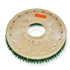 19" MAL-GRIT SCRUB GRIT (120) scrubbing brush assembly fits Tennant model 5280, 5300T 11" bolt circle and no riser