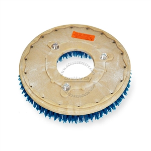 19" CLEAN GRIT (180) scrubbing brush assembly fits NOBLES model 5300 T 11" bolt circle and no riser