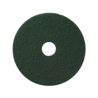 13" Green Scrubbing Pads Case of 5