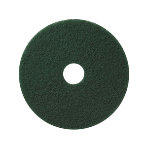 13" Green Scrubbing Pads Case of 5