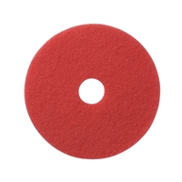 13" Red Buffing Scrubbing Pads Case of 5