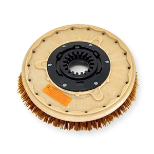 13" MAL-GRIT XTRA GRIT (46) scrubbing brush assembly fits POWERBOSS Phoenix 26