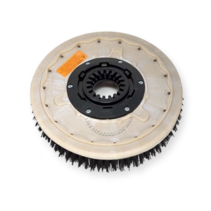13" MAL-GRIT (80) scrubbing and stripping brush assembly fits POWERBOSS Phoenix 26