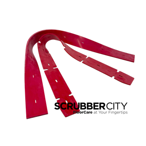500mm Red Squeegee Blade Set Fits Tennant T300 T500 SS300 SS500
