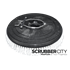 PowerBoss 3313136 - Brush, 16" Nylon W/Molded Plate