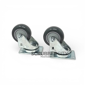 VF82012A 3" Swivel Caster Wheel Kit of 2