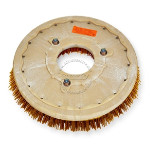 18" MAL-GRIT XTRA GRIT (46) scrubbing brush assembly fits Tennant model T3 - 20" Takes 8" b/c. Requires fixture 133-W.