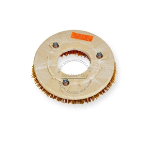 11" MAL-GRIT XTRA GRIT (46) scrubbing brush assembly fits Tennant model T3+ Takes 5.906" b/c. Requires fixture 243-W.