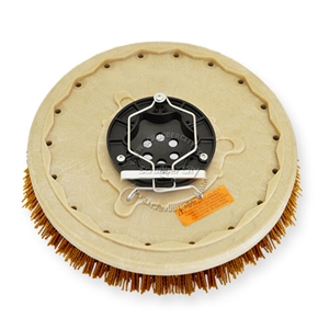 18" MAL-GRIT XTRA GRIT (46) scrubbing brush assembly fits Tennant model 490, 1490 
