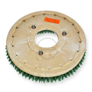 18" MAL-GRIT SCRUB GRIT (120) scrubbing brush assembly fits Tennant model T3 - 20" Takes 8" b/c. Requires fixture 133-W.